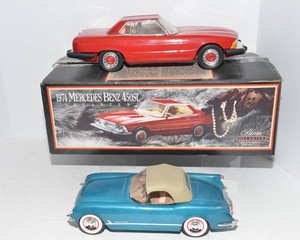 Jim Beam Car Decanters  Mercedes-Benz & Corvette