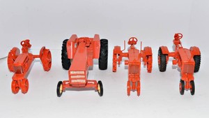 Allis-Chalmers Tractor Models  Set of 4, Unboxed