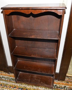 Vintage Wooden Bookcase