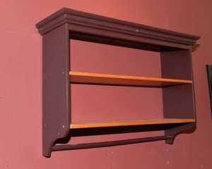Wooden Wall Shelf  27.5 Wide