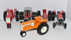 Assorted Unboxed Tractor Models  Various Brands
