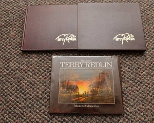 Terry Redlin Books  Set of 2, One Signed & Numbered
