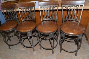 Barstools  Set of 4, 24 Seat Height