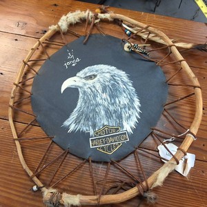 Motor Harley Davidson Logo with Eagle Dream Catcher