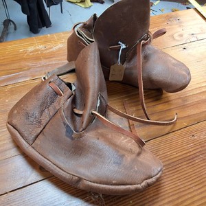 Brown Leather turn shoes
