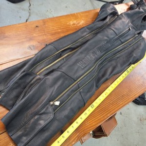 Authentic Harley Davidson Leather Chaps