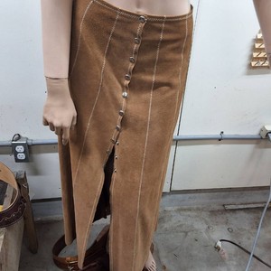 Stylish Leather Skirt