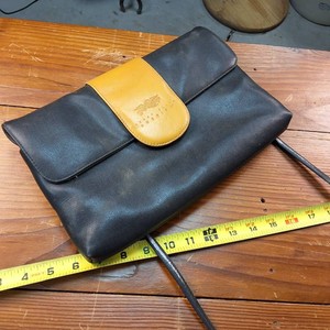 Vintage Perry Ellis two toned crossbody bag