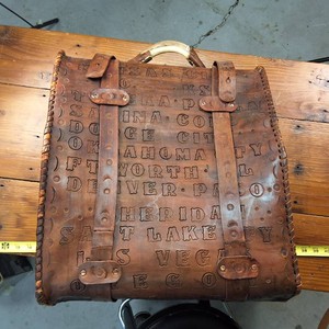 Western Style Stage Coach Satchel