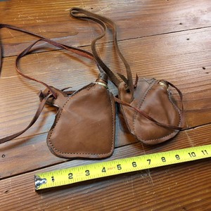 Leather Canteens (Lot of 2)