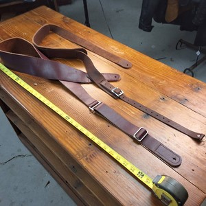 Heavy Dutly Hand made leather Rifle Slings