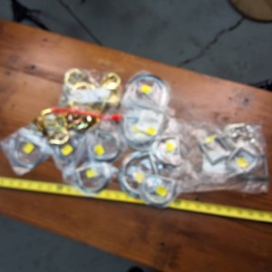 Large Lot of Metal Buckles - some are super sized