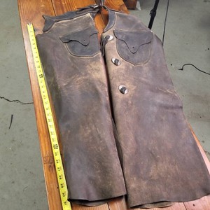 Vintage Western Style Batwing chaps