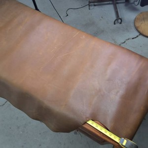 Very Large Piece of Thick Tanned Leather