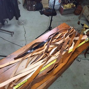 An abundant lot of Leather Straps