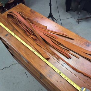Large lot of Leather Straps
