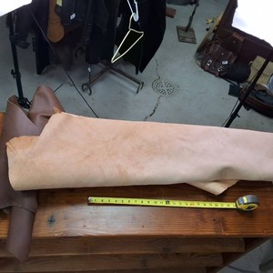 Two large pieces of Leather