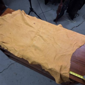 Tanned Deer Hide in Good Condition