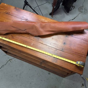 Roll of thick gauge high quality Cow Hide
