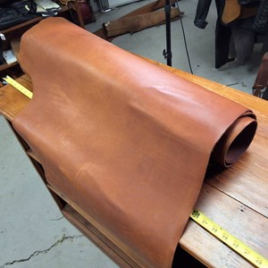 Large Roll of Glossy Fine Leather - DOUBLE THICK