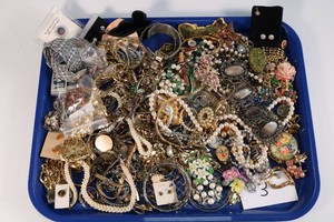 Large Lot of Costume Jewelry