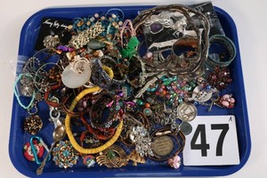 Large Lot of Costume Jewelry