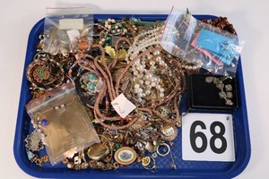 Large Lot of Costume Jewelry