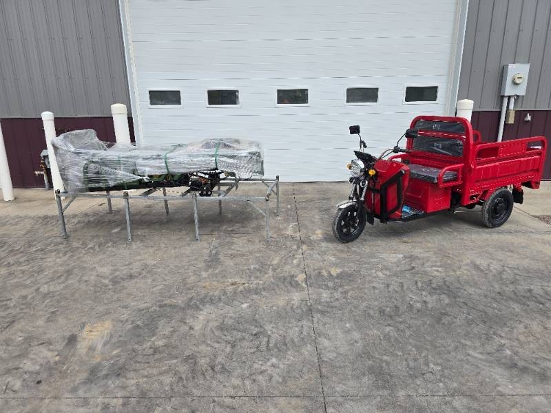 SDLAUNCH 3 Wheeled Cart  Electric Tricycle-   Green #4493