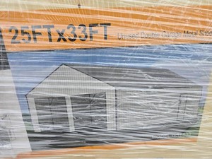 SDLAUNCH Metal Shed 25 x 33