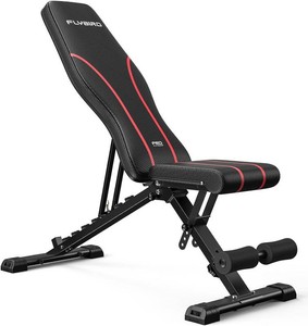 $140 FLYBIRD Adjustable Weight Bench, Full Body Workout Bench for Home Gym