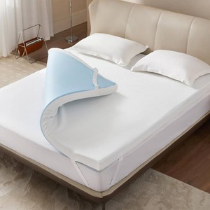 $180 Eiayeebil 3 Inch Memory Foam Matress Topper Full, Mattress Pad for Back Pain Relief, Bed Topper with Removable Cover, Dual Layer Gel Mattress Topper, CertiPUR-Us Certified 4 Inch Full Size