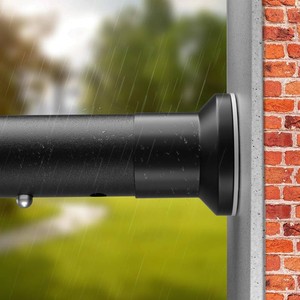 Heavy Duty Tension Curtain Rod No Drilling, 43-83 Inch Adjustable