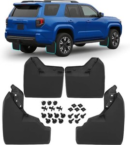 OEM-Style Mud Flaps for 2025-2026 Toyota 4Runner Splash Guards, Extra Wide