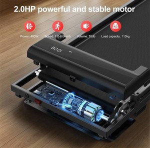 $179 Foldable Walking Pad Treadmill - Compact Under Desk Mini Electric Walking Machin