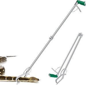 60 Snake Tongs Collapsible Grabber, Professional Reptile Snake Catcher