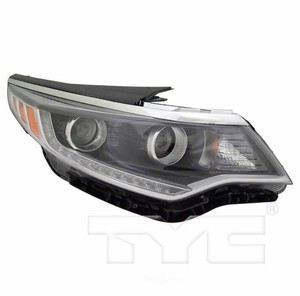 $457 TYC Headlight Assembly - 20-9893-00-9 Right Side Compatible with 2016-2018 Kia Optima