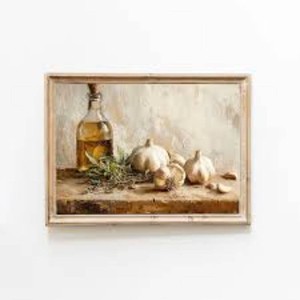 1PC frameless decorative art print,Peaceful Rural Farmhouse ...