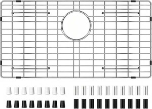 Sink Grid 27-916 x 14-916,Rear Drain with Corner Radius 316