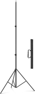 13ft Heavy Duty Light Stand Photography, Sdfghj Air Cushioned 13160inch400cm Sky High Tripod Lighting Stand with Case for Gimbal Stabilizer Video Camera Sports Shooting Studio LED Ring Light Flash