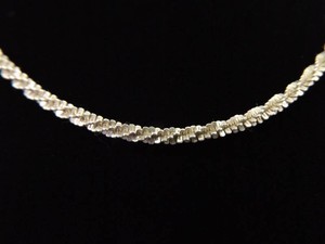 .925 Sterling Silver Margarita Link Necklace