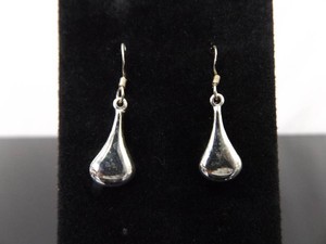 .925 Sterling Silver Drop Dangle Hook Earrings