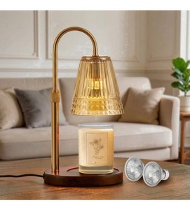 Candle Warmer Lamp with Timer & Dimmer - Brand New