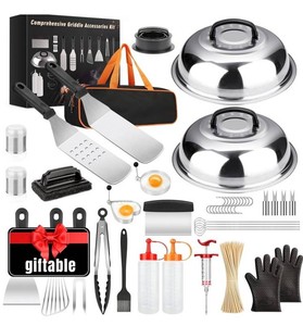 M1BOTE Comprehensive Griddle Accessories, 140 Pieces - Brand New