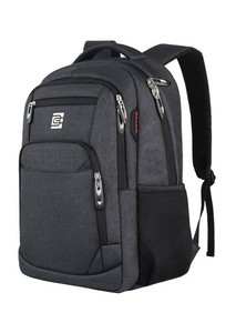 Water-Resistant Laptop Backpack, Black - Brand New