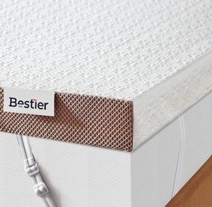 Bestier 4 Twin XL Cooling Gel Memory Foam Topper, $90 Retail - Brand New