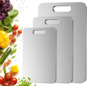 Megecy Double Sided Titanium Cutting Boards, 3 Total, $46 Retail - Brand New