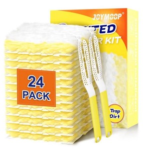 Joymoop Scented Duster Kit with 24 Refills - Brand New