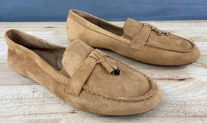 Womens Slip-On Loafers, Brownish Tan, Size 8.59 - Brand New