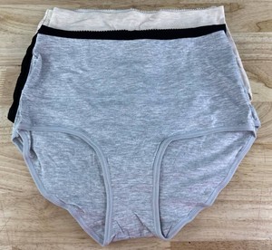 Womens Briefs Grey, Black, Beige, Size 2XL, 6 Total - Brand New