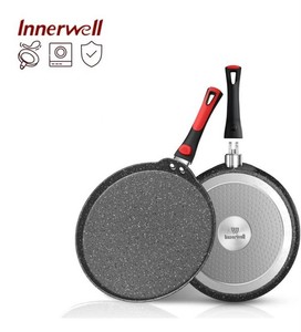 Innerwell Re-Comal-11 11 Nonstick Crepe Pan, Grey - Brand New